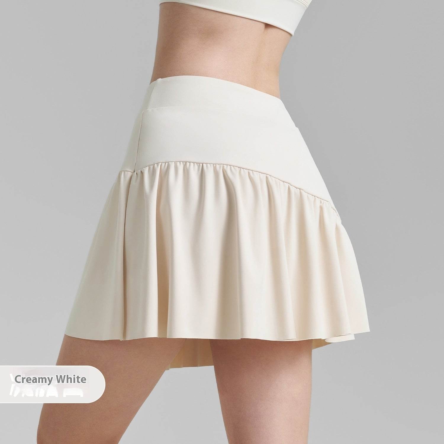Pleated Fitness Yoga Skirts Sports Tennis Skirt - Velora