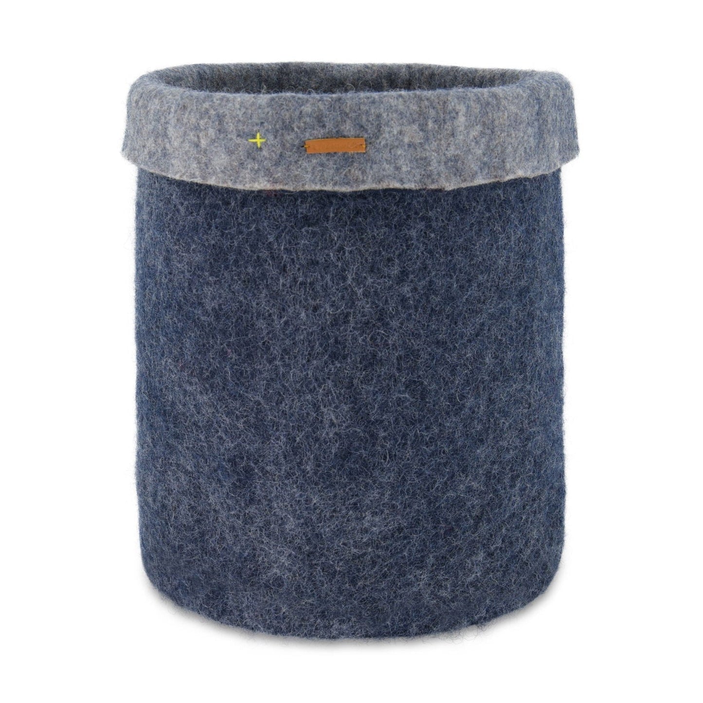 Felt Storage Basket - Navy blue - Velora Luxury Fashion