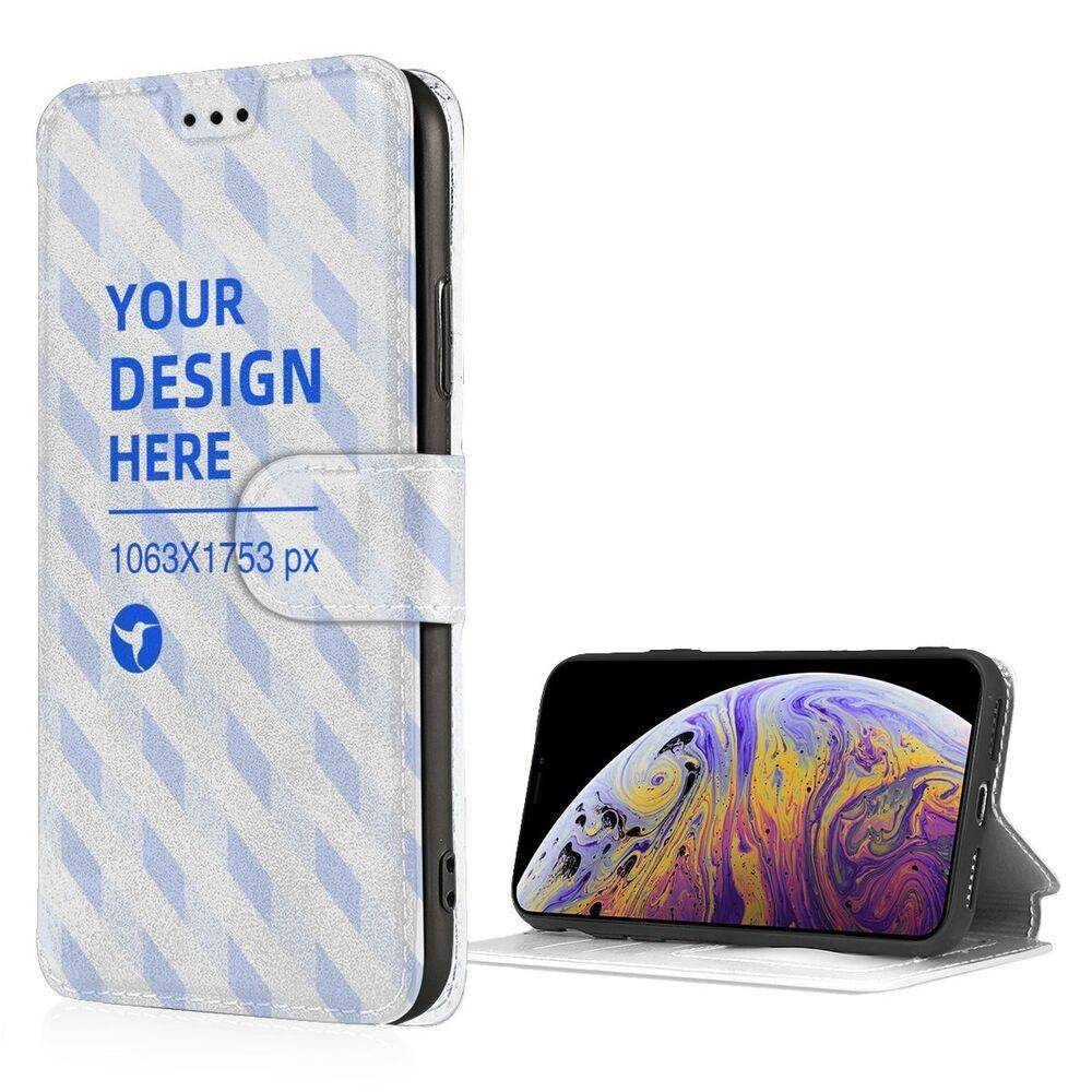 Soft TPU Custom Phone case Flip Card Holder iphone case - Velora
