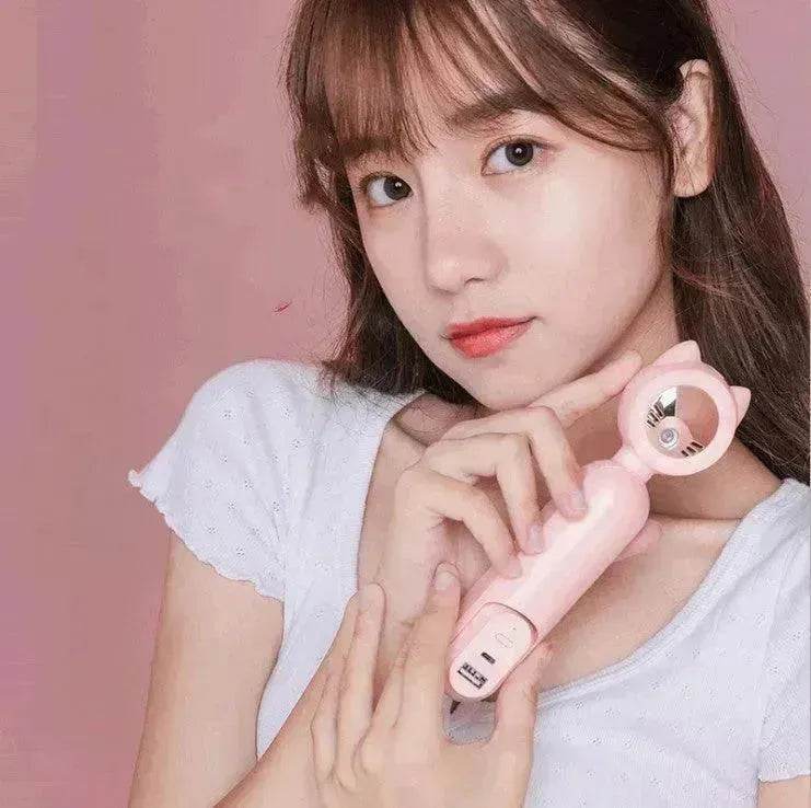 Five-in-one Multi-function Combination Hand-held Hydrating Fan - Velora