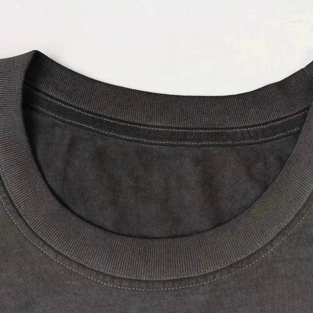 Flame Letter Puff Print Casual Vest - Velora