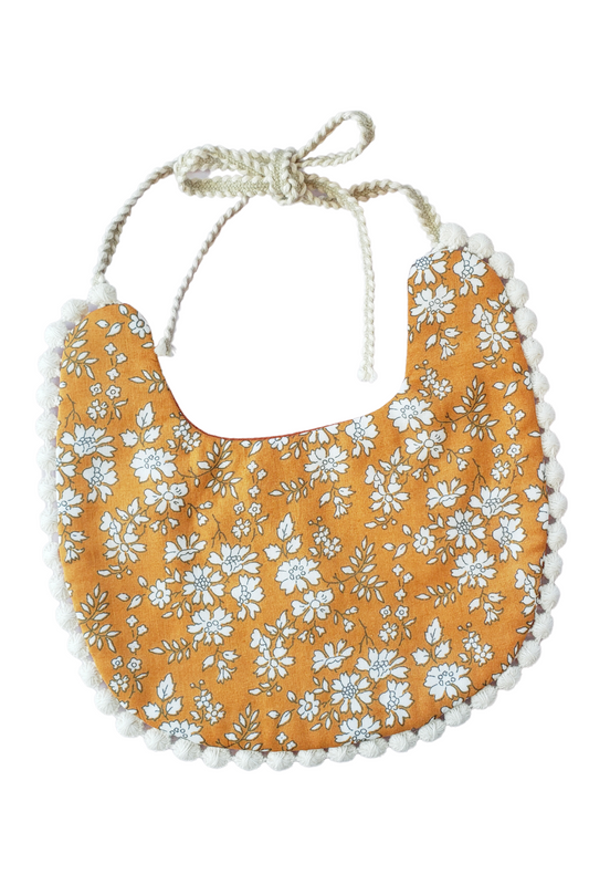 Floral Baby Bib - Velora
