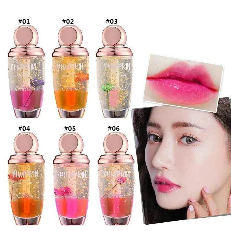 Flowers warm lip glaze - Velora