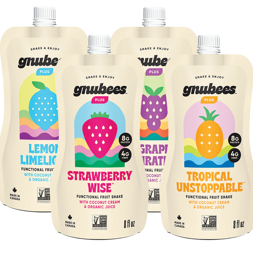gnubees+ Sampler (4-8 pouches) - Velora Luxury Fashion