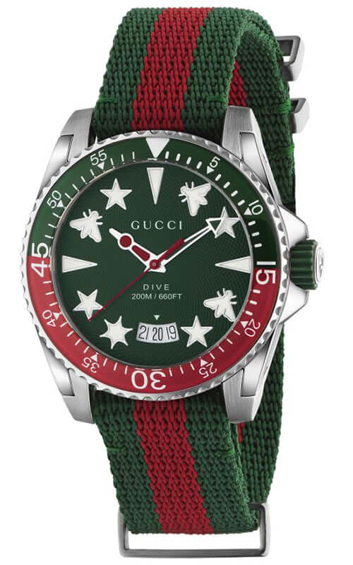 Gucci Dive XL 45mm Mens Watch YA136339 - Velora