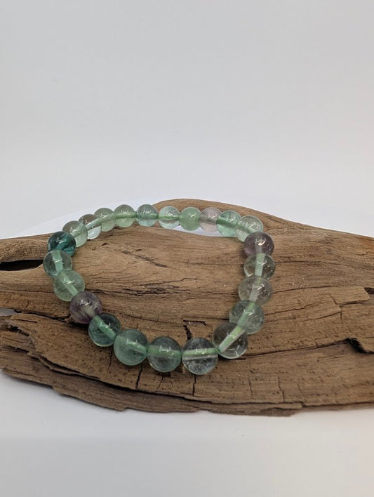 Green Fluorite Bracelet — 8mm Beads