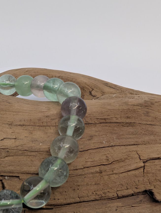 Green Fluorite Bracelet — 8mm Beads