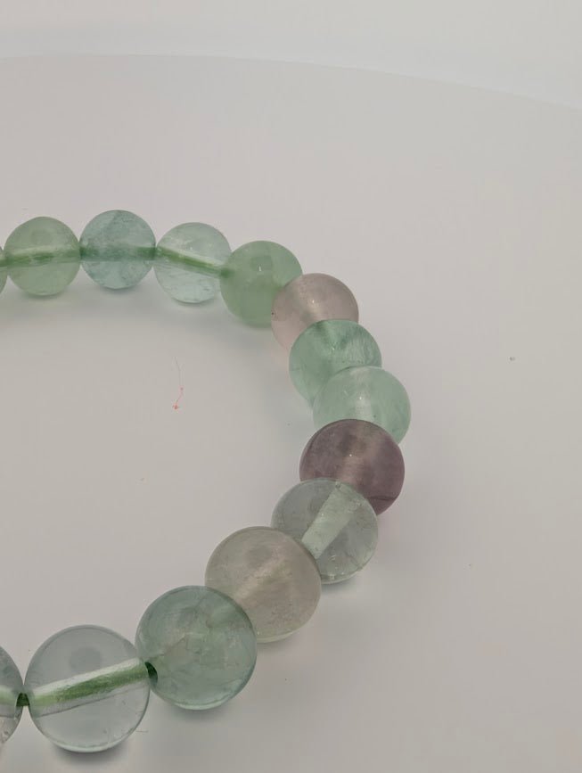 Green Fluorite Bracelet — 8mm Beads