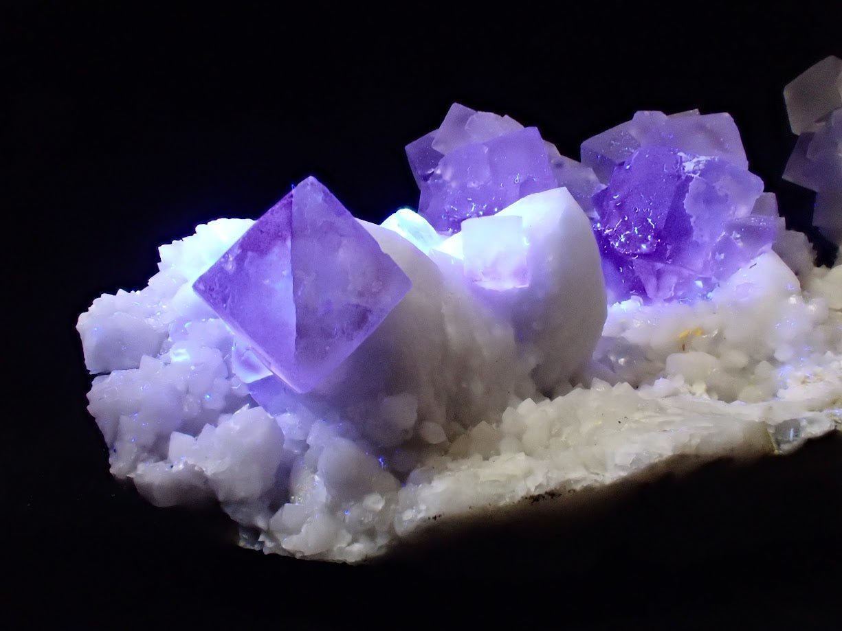 Green Window Fluorite on Milky Quartz – Inner Mongolia, China