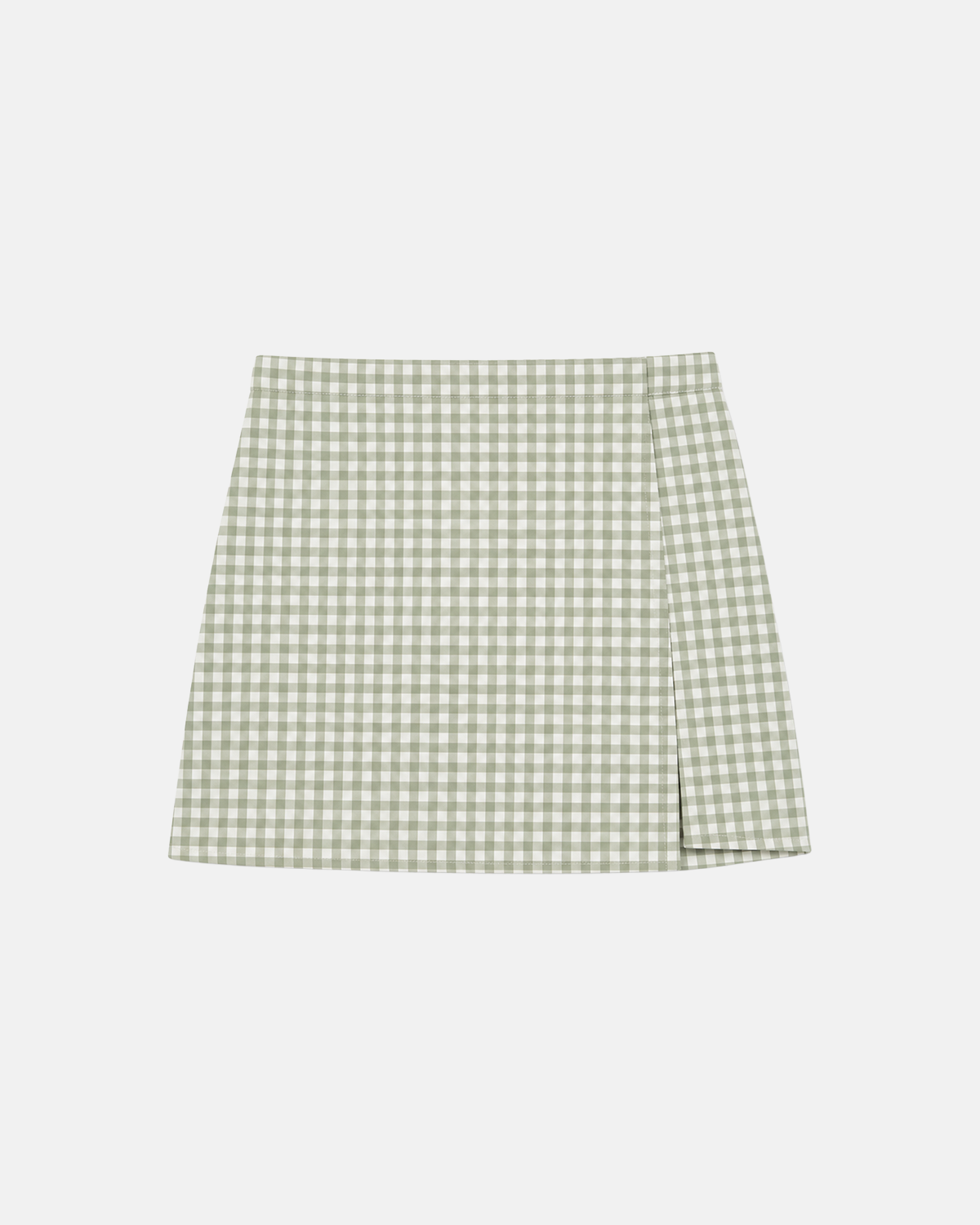 Jupe-short Gingham en coton bio