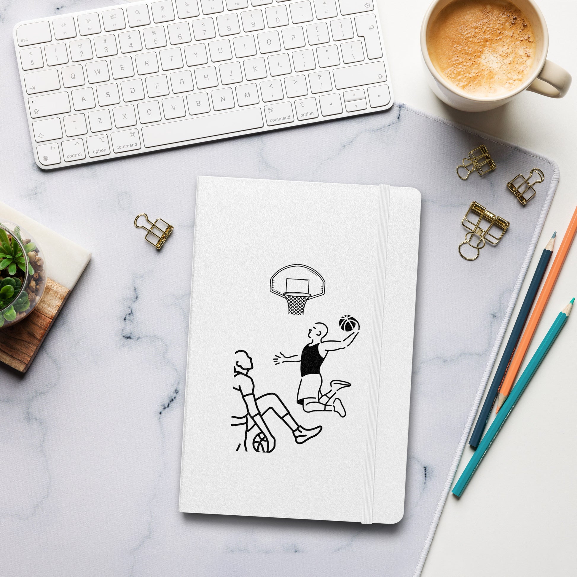 Hardcover bound notebook - Velora
