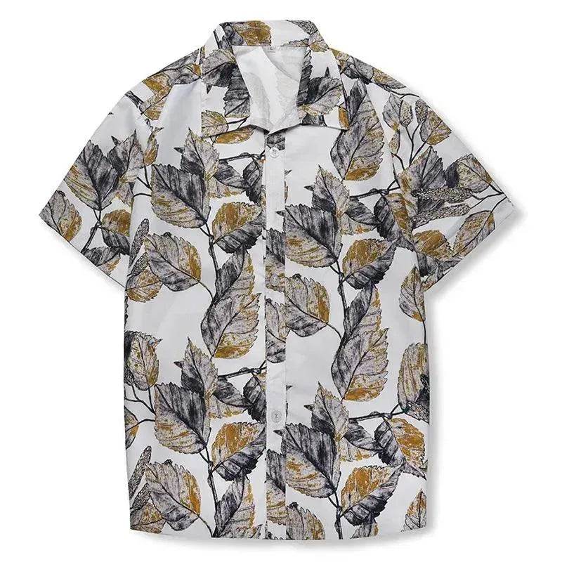Hawaii Seaside Beach Shirt Hong Kong Style - Velora