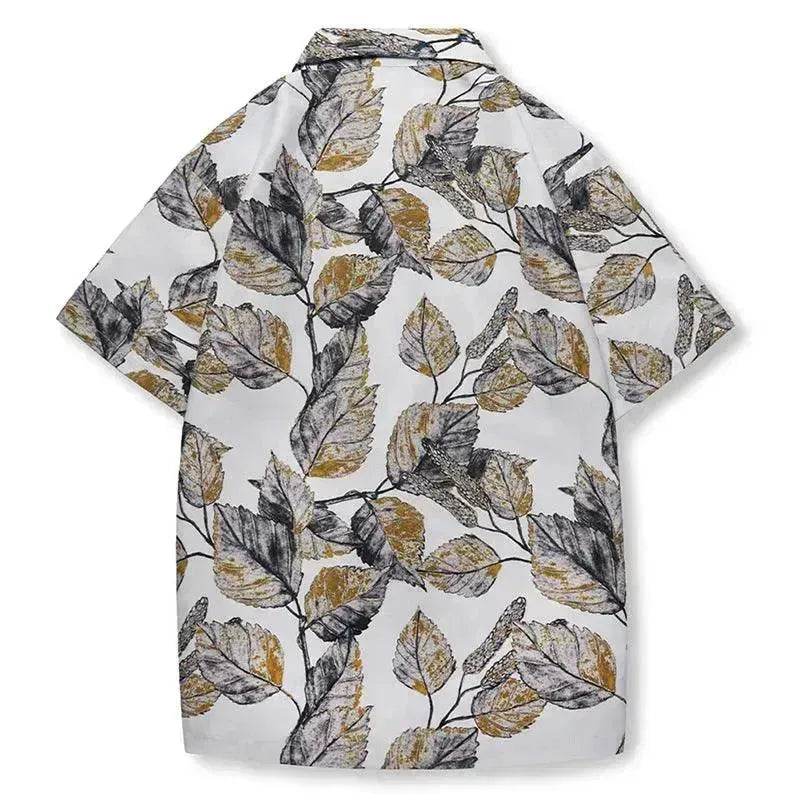 Hawaii Seaside Beach Shirt Hong Kong Style - Velora