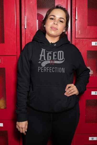 Aged to Perfection Rhinestone Shirt – Birthday Sparkle Bling Apparel | Blingdazzel