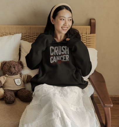 Crush Cancer Rhinestone Shirt – Cancer Awareness Sparkle Bling Apparel | Blingdazzel
