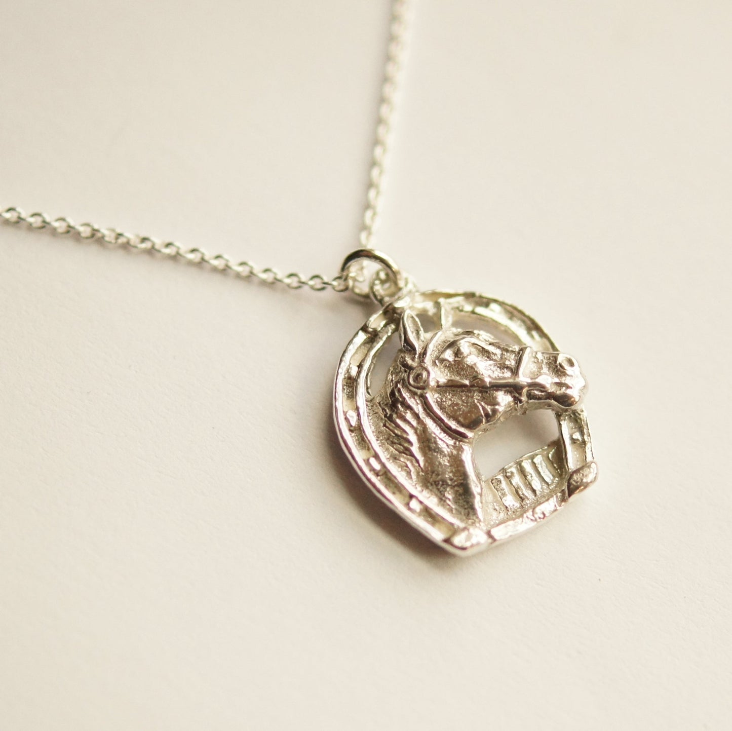 Horseshoe Pendant Necklace