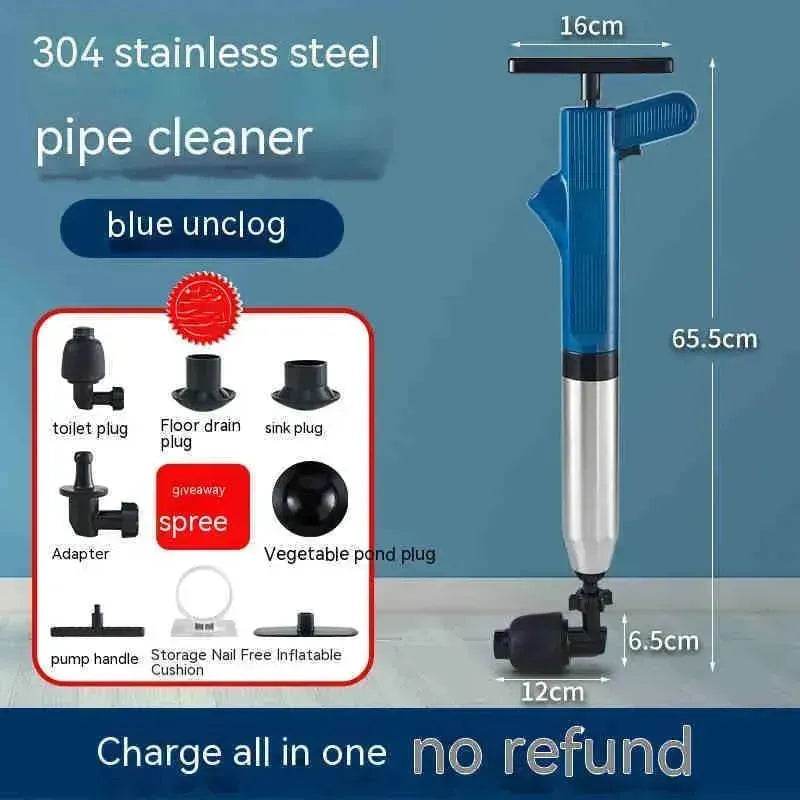 Household Kitchen Sink Toilet Blocked Pipe Unclogging Plunger. - Velora