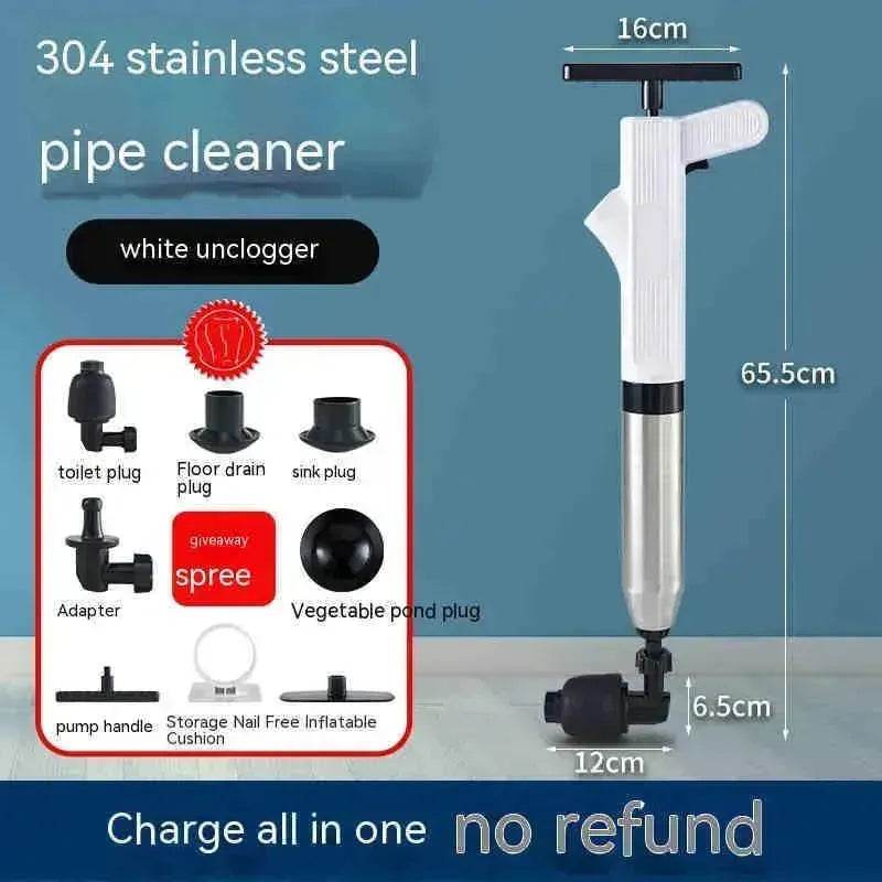 Household Kitchen Sink Toilet Blocked Pipe Unclogging Plunger. - Velora