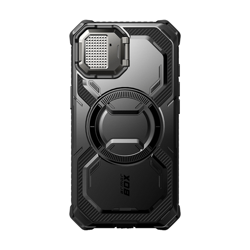 iPhone 16e (2025) Armorbox Case-Black - Velora Luxury Fashion