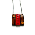 Bold Handmade Polymer Clay Pendant - Velora Luxury Fashion