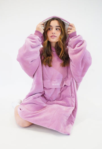 Hoodie doudou Rose