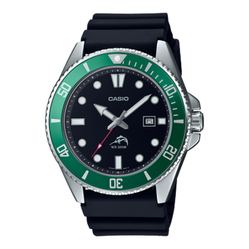 CASIO Analog Green | MDV106B-1A3V