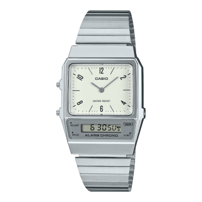 CASIO Vintage Silver | AQ-800E-7A2VT