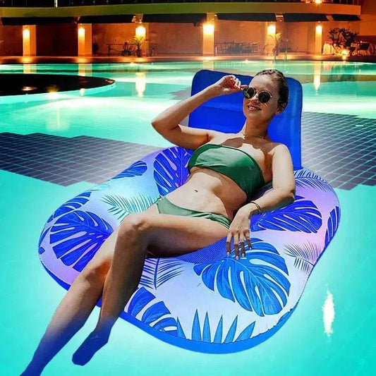 Inflatable Water Floating Seat Swim Ring Float - Velora