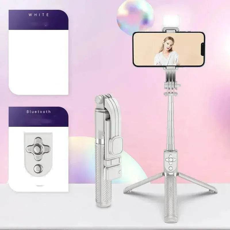 Integrated Selfie Stick Bluetooth Mobile Phone Live Streaming Tripod Stand - Velora