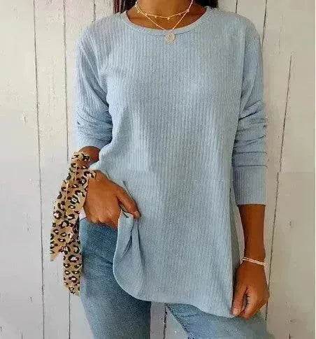 Casual Summer Irregular Sunken Top Button tunic top Women - Velora