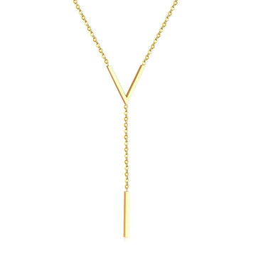 Geometric V-Link Choker