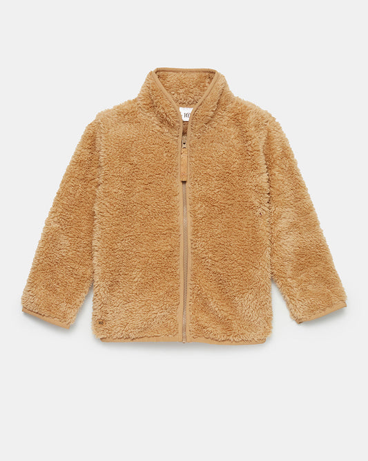 Kids EcoLoft Teddy Zip Front