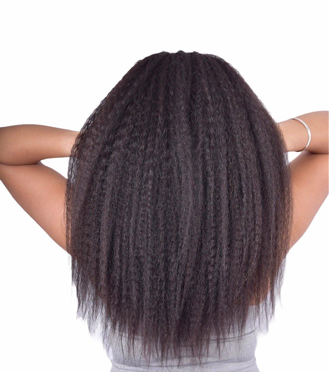 Kinky Blowout Straight - Headband Wig - Velora Luxury Fashion