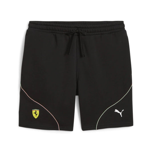 PUMA Mens Standard Scuderia Ferrari Formula 1 Shorts Black S