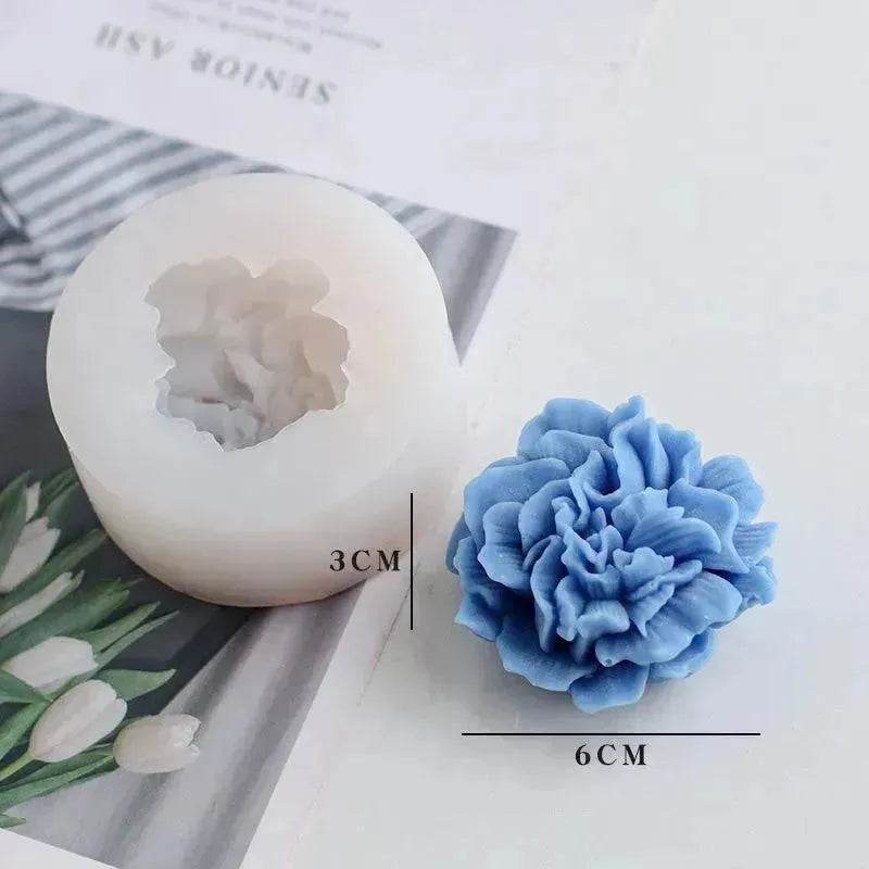 Korean Carnation Flower Scented Candle Mold - Velora