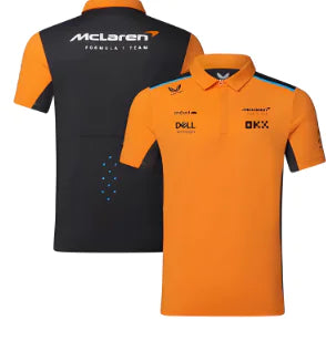 McLaren F1 Team Polo Shirt - Breathable Short Sleeve