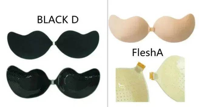 Lala Goddess Mango Cup With Deep V Invisible Bra Women's Swimwear Bridal Wedding Dress Gathered Chest Stickers Wholesale - Velora