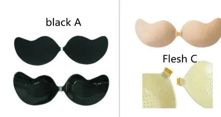 Lala Goddess Mango Cup With Deep V Invisible Bra Women's Swimwear Bridal Wedding Dress Gathered Chest Stickers Wholesale - Velora