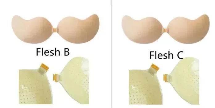 Lala Goddess Mango Cup With Deep V Invisible Bra Women's Swimwear Bridal Wedding Dress Gathered Chest Stickers Wholesale - Velora