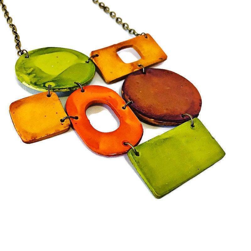 Large Statement Jewelry Set with Earthy Boho Style - Velora Luxury Fashion