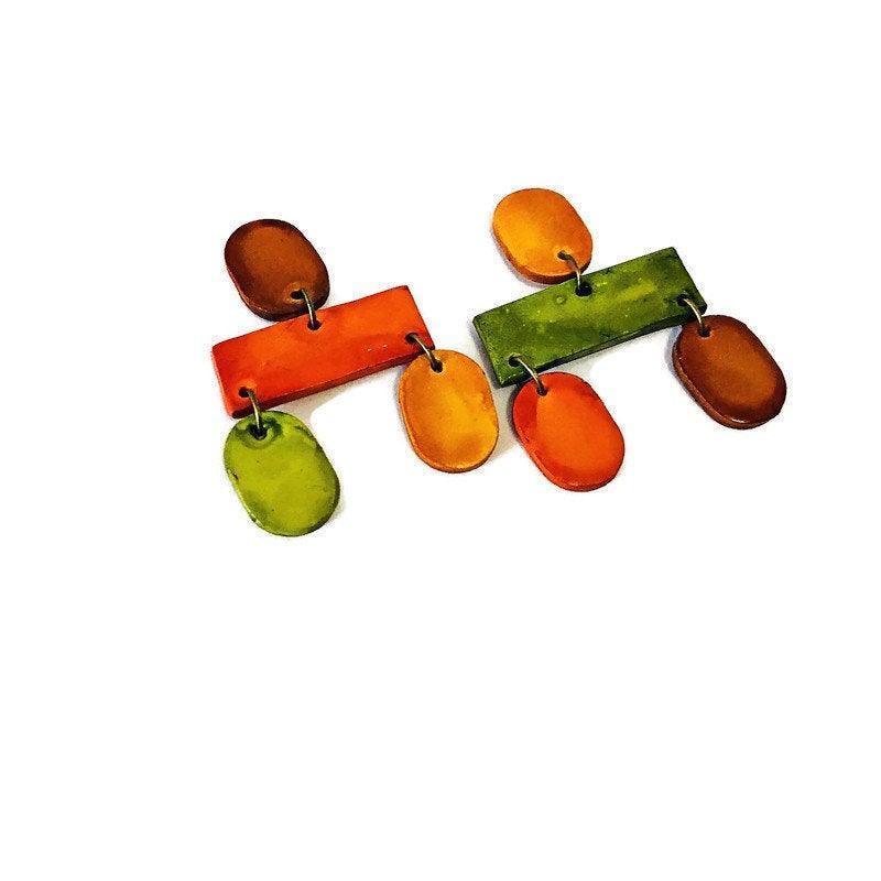 Large Statement Jewelry Set with Earthy Boho Style - Velora Luxury Fashion