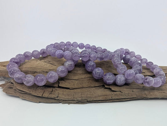 Lavender Amethyst Bracelet — 8mm, 9mm, 10mm & 11mm