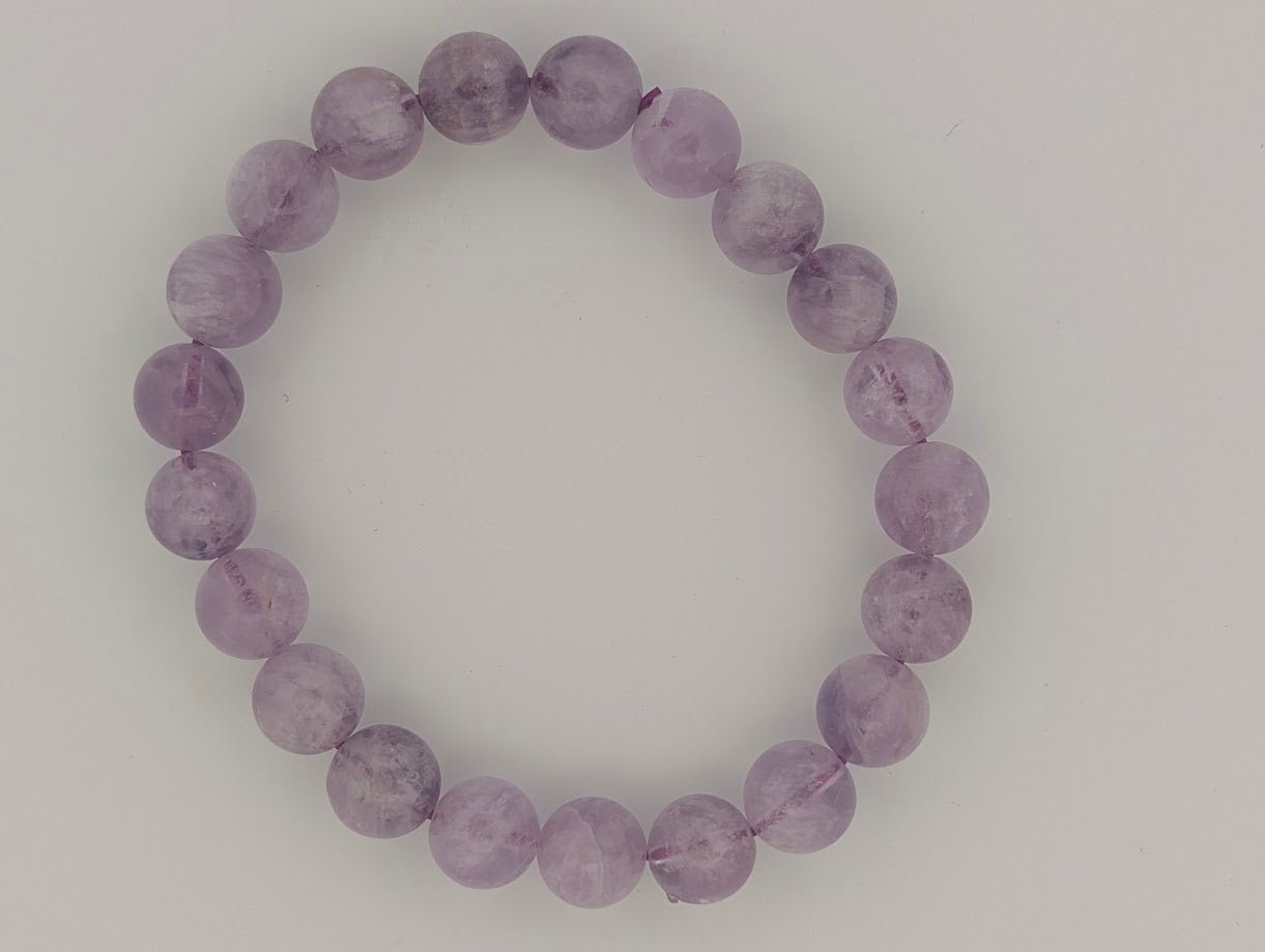 Lavender Amethyst Bracelet — 8mm, 9mm, 10mm & 11mm