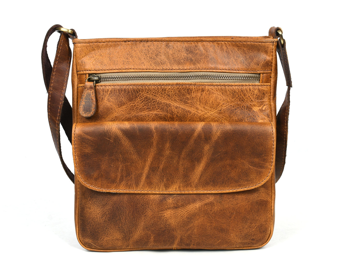 Leather Sling Bag -( LB-301 ) - Velora Luxury Fashion