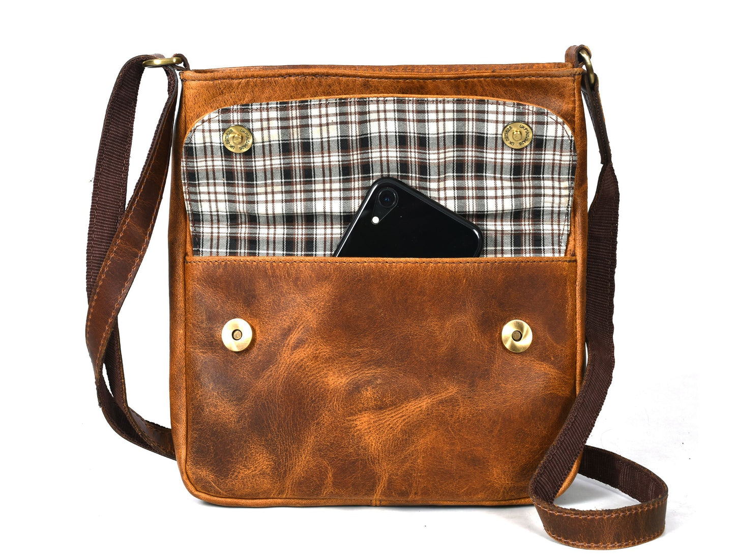 Leather Sling Bag -( LB-301 ) - Velora Luxury Fashion