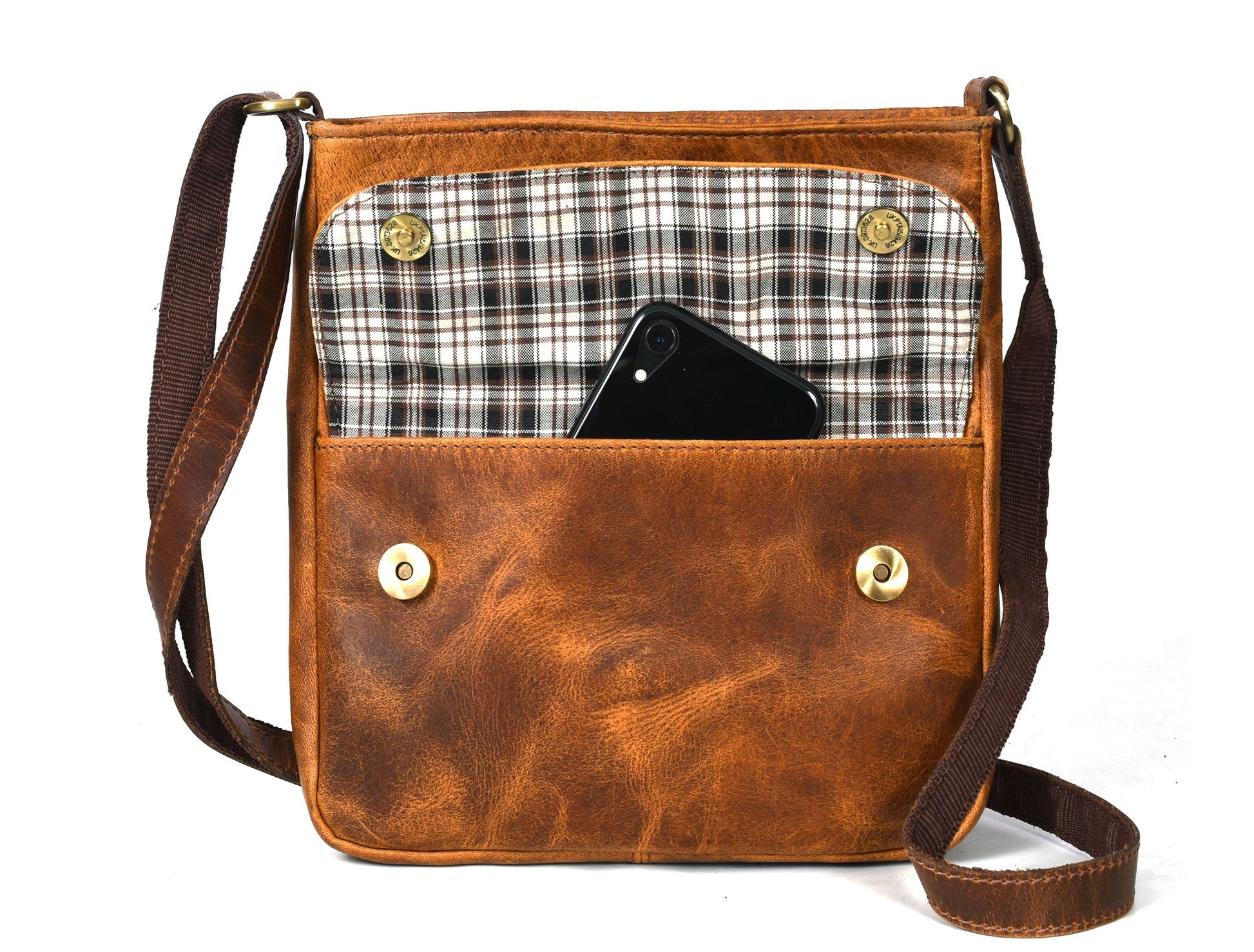 Leather Sling Bag -( LB-301 ) - Velora Luxury Fashion