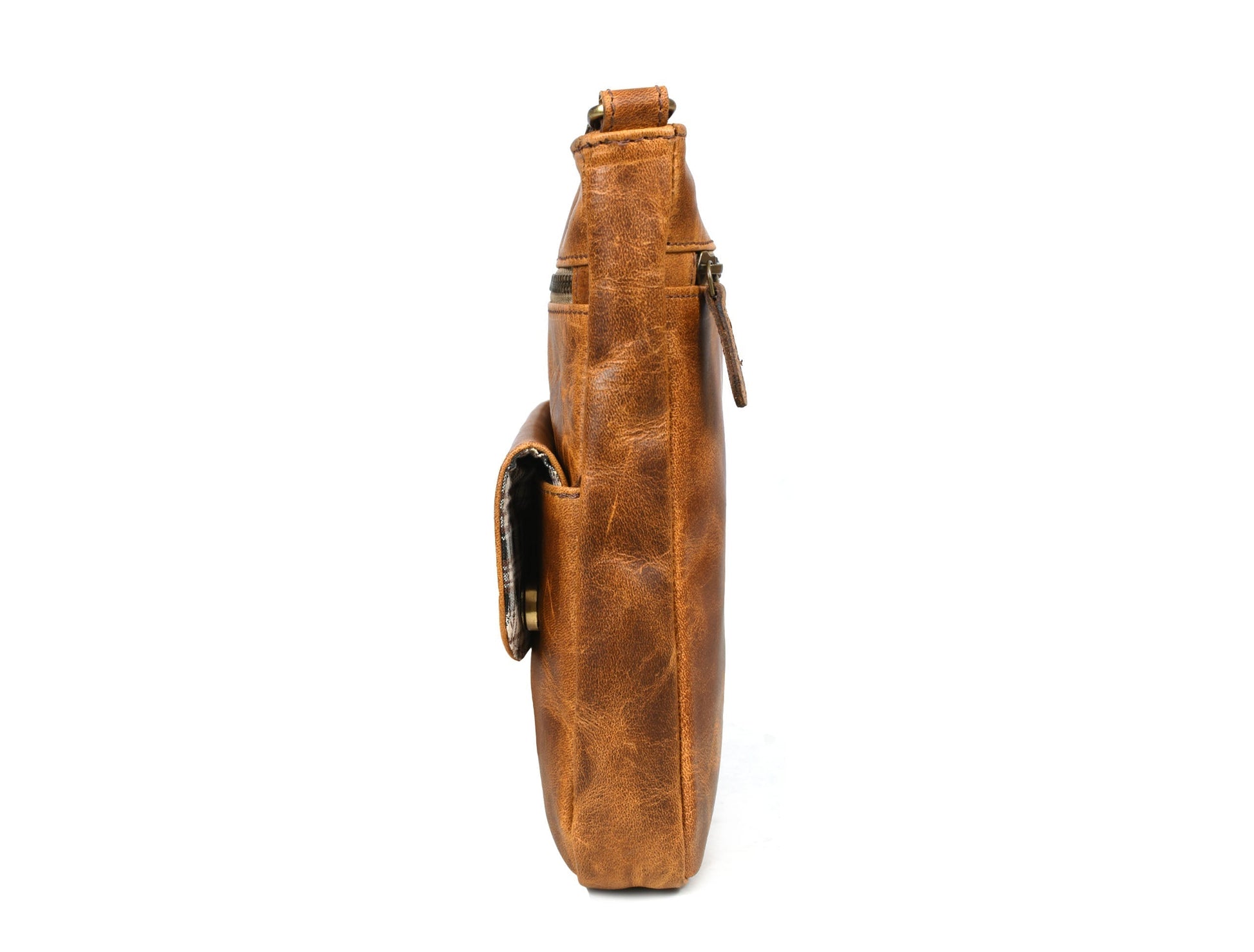 Leather Sling Bag -( LB-301 ) - Velora Luxury Fashion