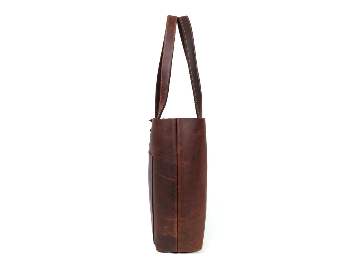 Leather Willow Tote www.Shopthatapp.com