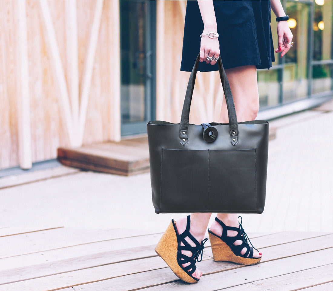 Leather Willow Tote - Velora Luxury Fashion