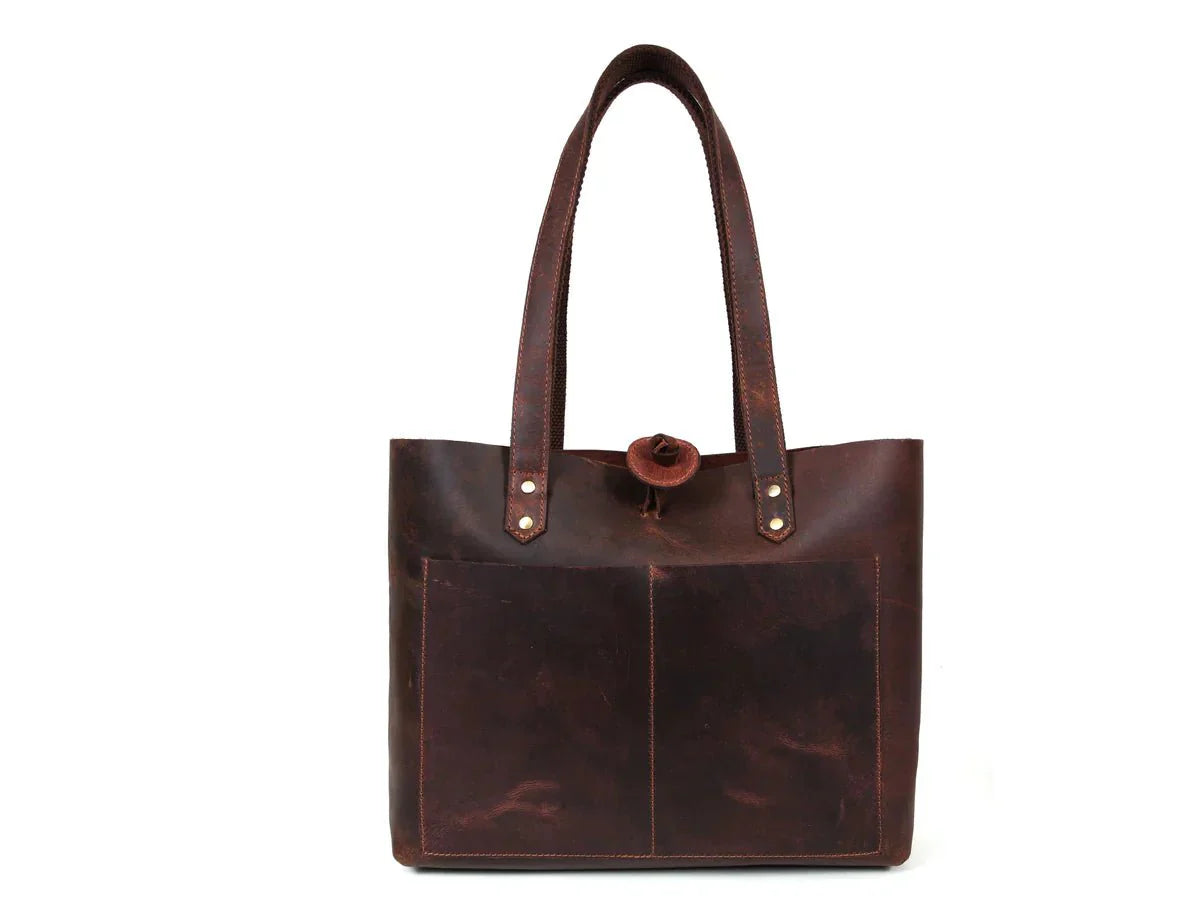 Leather Willow Tote www.Shopthatapp.com